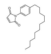 1-(4-dodecylphenyl)pyrrole-2,5-dione结构式