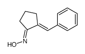 N-(2-benzylidenecyclopentylidene)hydroxylamine Structure