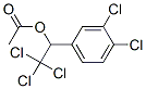 (+)-Acetic acid 2,2,2-trichloro-1-(3,4-dichlorophenyl)ethyl ester结构式