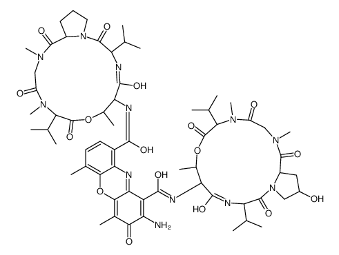 actinomycin IV结构式