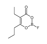 5-ethyl-2-fluoro-6-propyl-[1,3,2]dioxaborinin-4-one Structure