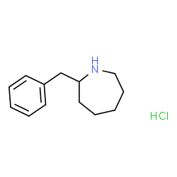 HEXAHYDRO-2-(PHENYLMETHYL)-1H-AZEPINE, HYDROCHLORIDE结构式