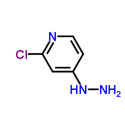 2-氯-4-肼基吡啶结构式