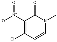 4-Chloro-1-methyl-3-nitropyridin-2(1H)-one Structure