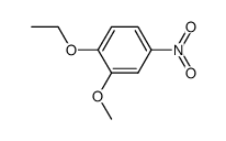 1-ethoxy-2-methoxy-4-nitrobenzene结构式