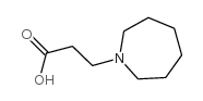 3-氮杂环庚烷-1-基丙酸结构式