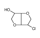 1,4:3,6-dianhydro-2-chloro-2-deoxy-D-glucitol结构式