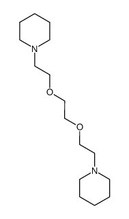 1,2-bis-(2-piperidino-ethoxy)-ethane结构式