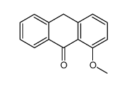 1-methoxy-9(10H)-anthracenone结构式