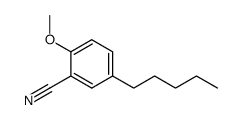 2-cyano-4-n-pentylanisole结构式