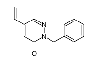 2-benzyl-5-ethenylpyridazin-3-one Structure