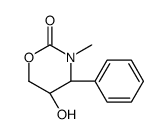 (4S,5S)-5-hydroxy-3-methyl-4-phenyl-1,3-oxazinan-2-one Structure