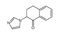 2-咪唑-1-基-3,4-二氢-2H-萘-1-酮结构式