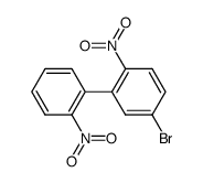 5-bromo-2,2'-dinitro-biphenyl结构式