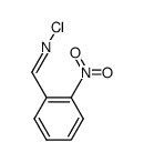 2-nitro-benzaldehyde chloroimine Structure