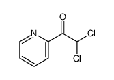 Ethanone, 2,2-dichloro-1-(2-pyridinyl)- (9CI) structure