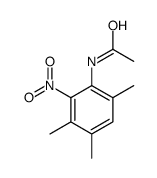 N-(3,4,6-trimethyl-2-nitrophenyl)acetamide结构式