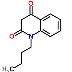 1-Butyl-2,4(1H,3H)-quinolinedione Structure