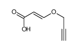 3-prop-2-ynoxyprop-2-enoic acid Structure