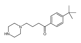 1-(4-tert-butylphenyl)-4-piperazin-1-ylbutan-1-one Structure