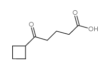 5-CYCLOBUTYL-5-OXOVALERIC ACID结构式
