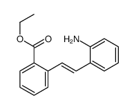 ethyl 2-[2-(2-aminophenyl)ethenyl]benzoate结构式