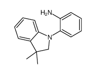 2-(3,3-dimethyl-2H-indol-1-yl)aniline结构式
