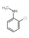 2-氯-N-甲基苯胺结构式