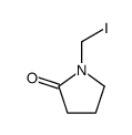 1-(iodomethyl)pyrrolidin-2-one Structure