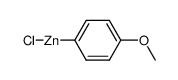 chlorozinc(1+),methoxybenzene结构式