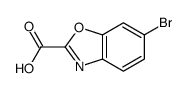 6-BROMOBENZO[D]OXAZOLE-2-CARBOXYLIC ACID Structure