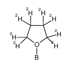 BH3*THF-d8 Structure