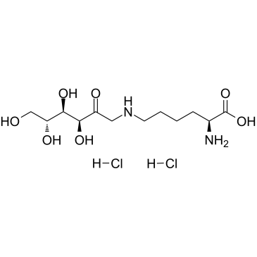Fructosyl-lysine dihydrochloride结构式