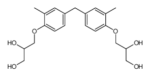 4,4'-Bis-(2,3-dihydroxy-propoxy)-3,3'-dimethyl-diphenylmethan Structure