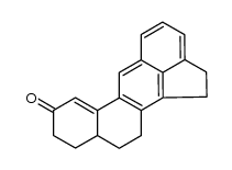2-Oxo-2,3,4,5,6,7-hexahydro-cholanthren Structure