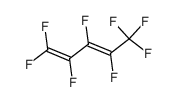 trans-perfluoro-1,3-pentadiene Structure