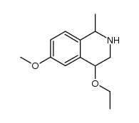 4-ethoxy-6-methoxy-1-methyl-1,2,3,4-tetrahydro-isoquinoline Structure