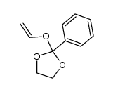 2-(vinyloxy)-2-phenyl-1,3-dioxolane Structure