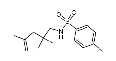 4-methyl-N-(2,2,4-trimethyl-pent-4-enyl)-benzenesulfonamide Structure