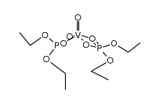 (bis(ethoxy)phosphato)oxovanadium(IV) Structure