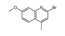 2-bromo-7-methoxy-4-methyl-quinoline Structure