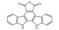 6,7,12,13-tetrahydro-5,7-dioxo-5H-indolo[2,3-a]furo[3,4-c]carbazole结构式