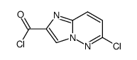 6-chloroimidazo[1,2-b]pyridazine-2-carbonyl chloride Structure