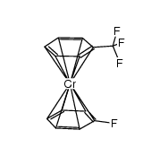fluorobenzene(benzotrifluoride)chromium Structure