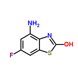4-Amino-6-fluoro-1,3-benzothiazol-2(3H)-one Structure
