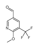 6-Methoxy-5-(trifluoromethyl)nicotinaldehyde Structure