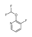2-(difluoromethoxy)-3-fluoropyridine Structure