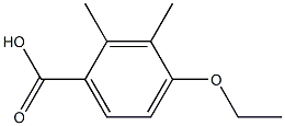 4-Ethoxy-2,3-dimethylbenzoic acid Structure