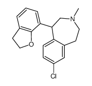 8-Chloro-5-(2,3-dihydrobenzofuran-7-yl)-3-methyl-2,3,4,5-tetrahydro-1H-3-benzazepine结构式