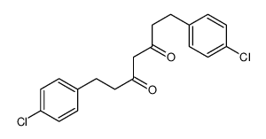 1,7-bis(4-chlorophenyl)heptane-3,5-dione Structure